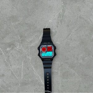 Custom Casio AE1200 Modified Casino Royale Porto Brand New Modded Colored Filter